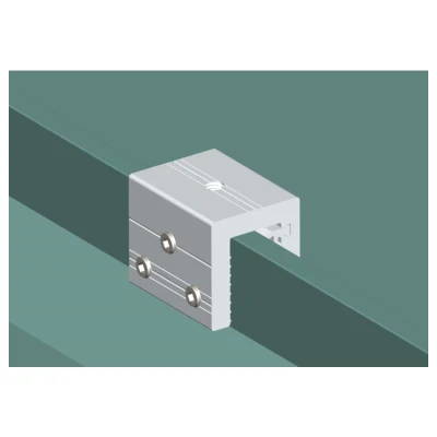 Stehfalz-Solarmodul-Strukturklemme Klip Lok